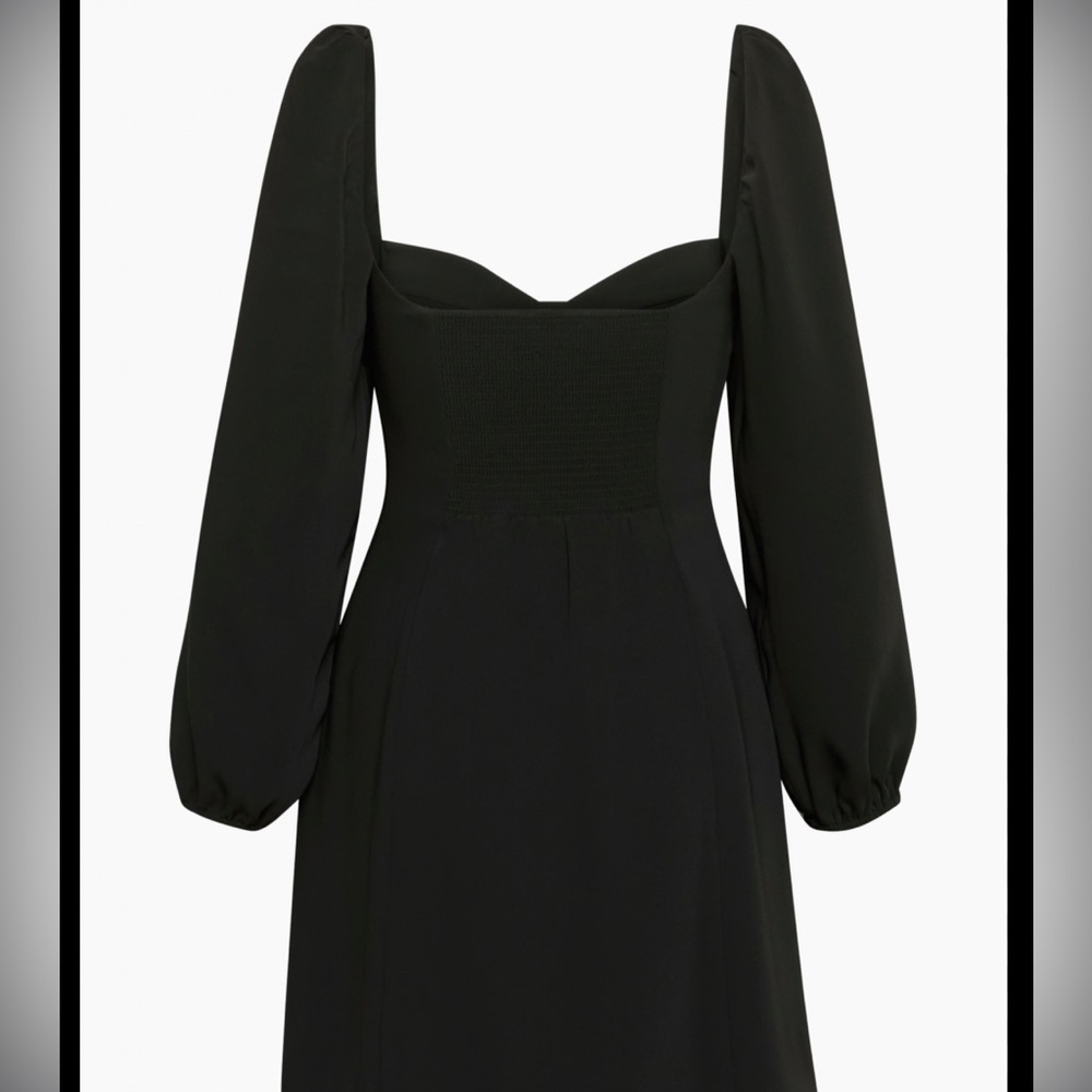 Wilfred Novella Dress Size 10 Black